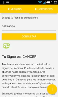 Zodíaco 2.0 android App screenshot 2